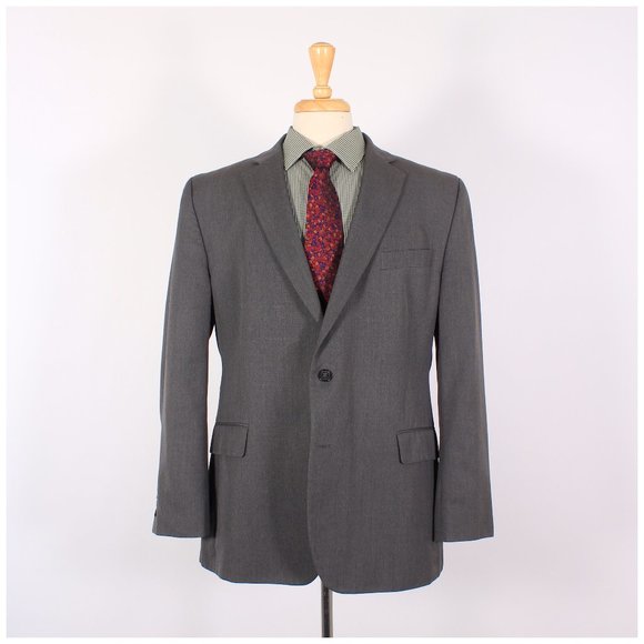 Stafford Other - Stafford 46R Gray Sport Coat Y136